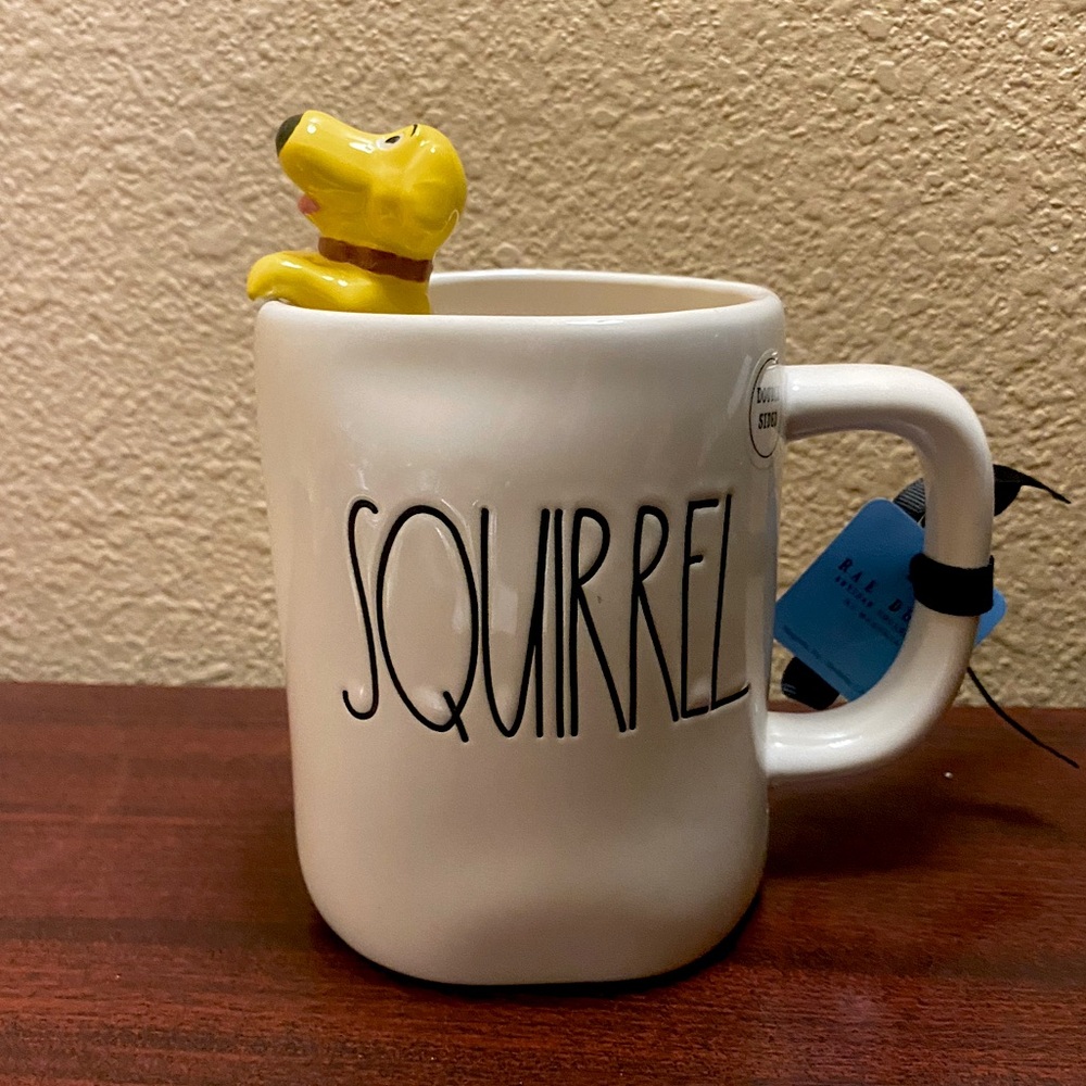 Squirrel Rae Dunn Mug Disney Pixar “UP”